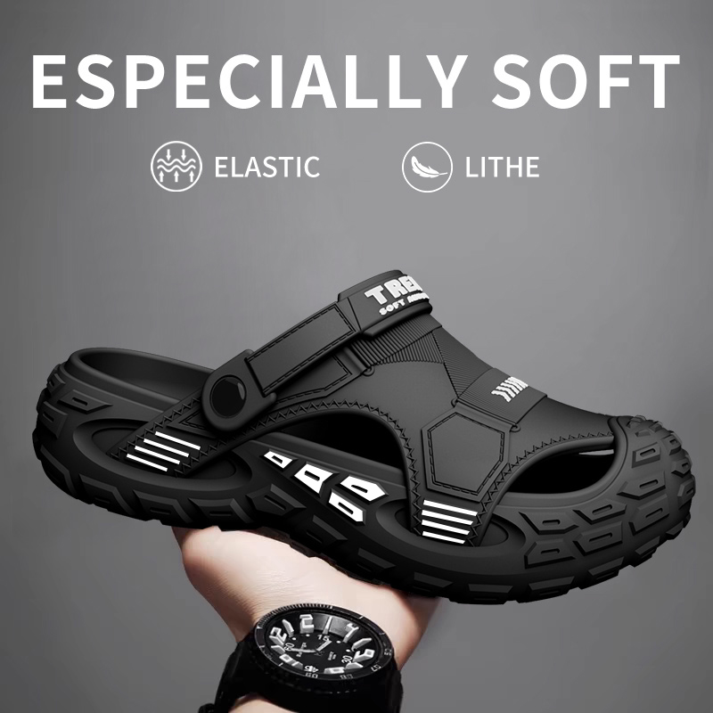Sepatu Clog Pria untuk Luar Ru - Kids Outdoor Shoes ulasan dan harga