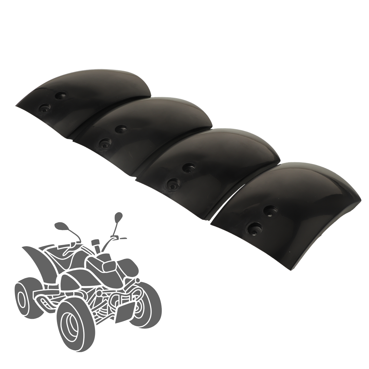 Universal 	 Pelindung Lumpur D - Kids Outdoor Quad ulasan dan harga