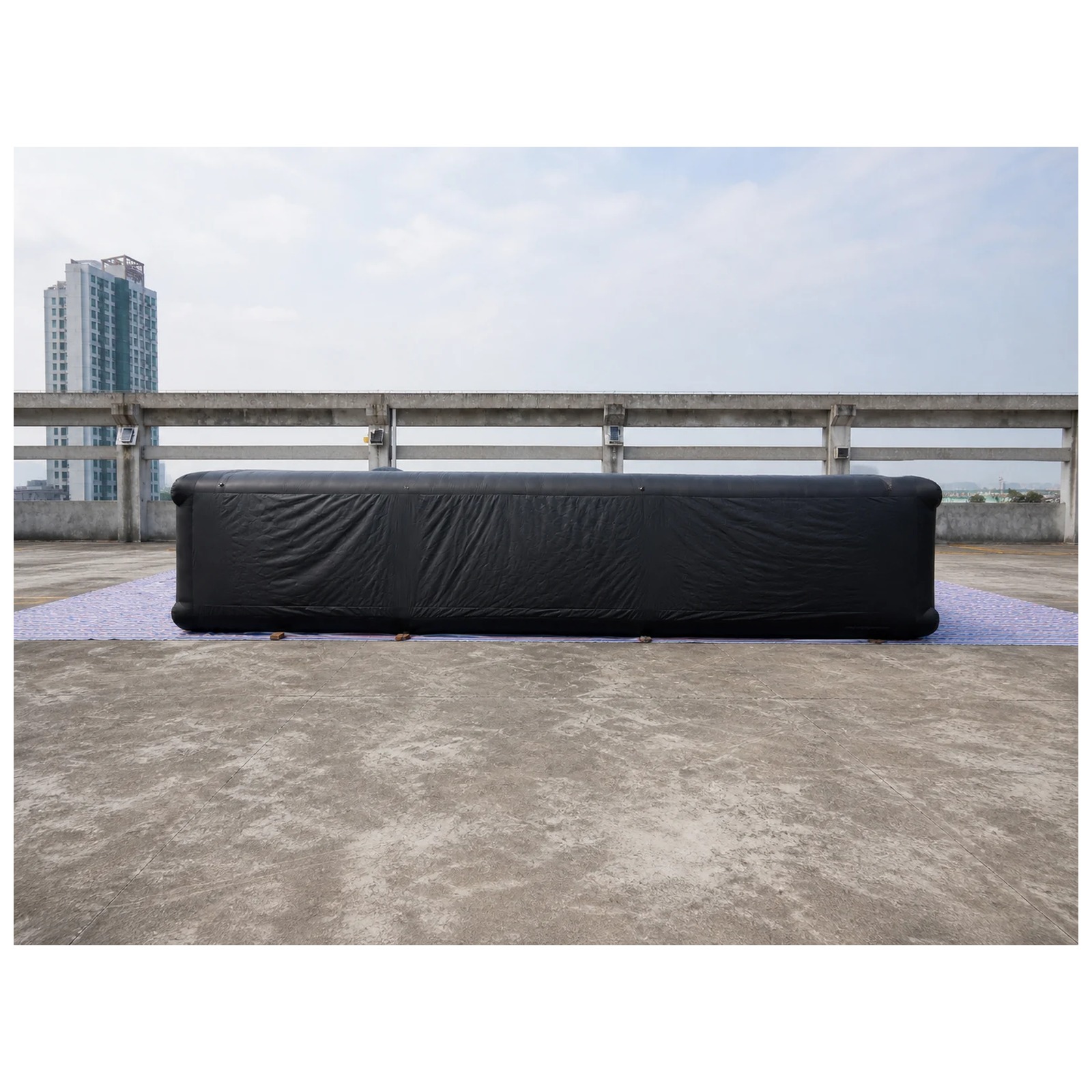 Labirin Tiup Hitam Polos Ukura - Kids Outdoor Games For Party ulasan dan harga