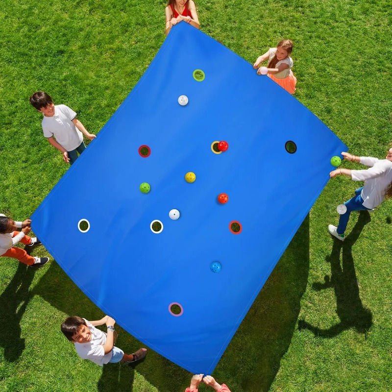 1 Buah Permainan Terpal Lubang - Kids Outdoor Games For Party ulasan dan harga