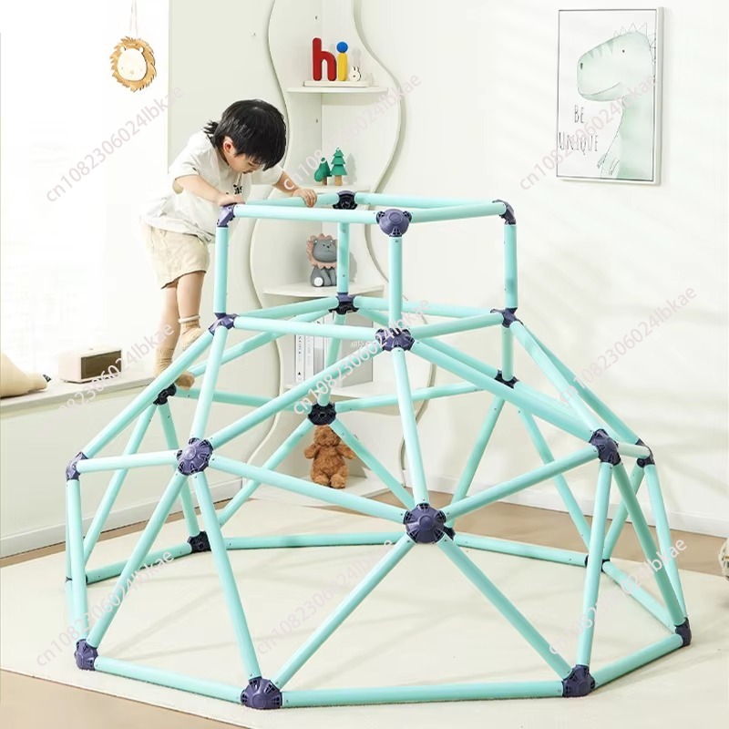 Kubah taman bermain plastik un - Kids Outdoor Climbing Dome ulasan dan harga