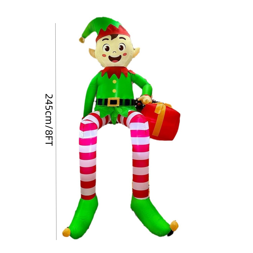 8FT Dekorasi Elf Duduk Tiup Na - Kids Outdoor Garden Toys ulasan dan harga