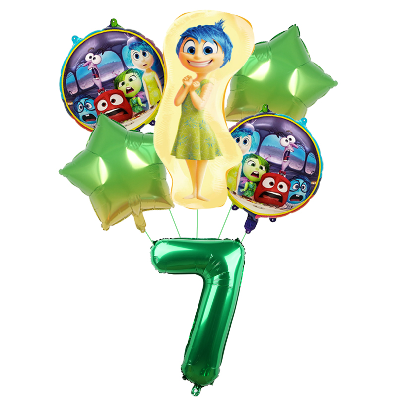 6 Buah Set Balon Inside Out2 B - Kids Outdoor Outfit ulasan dan harga