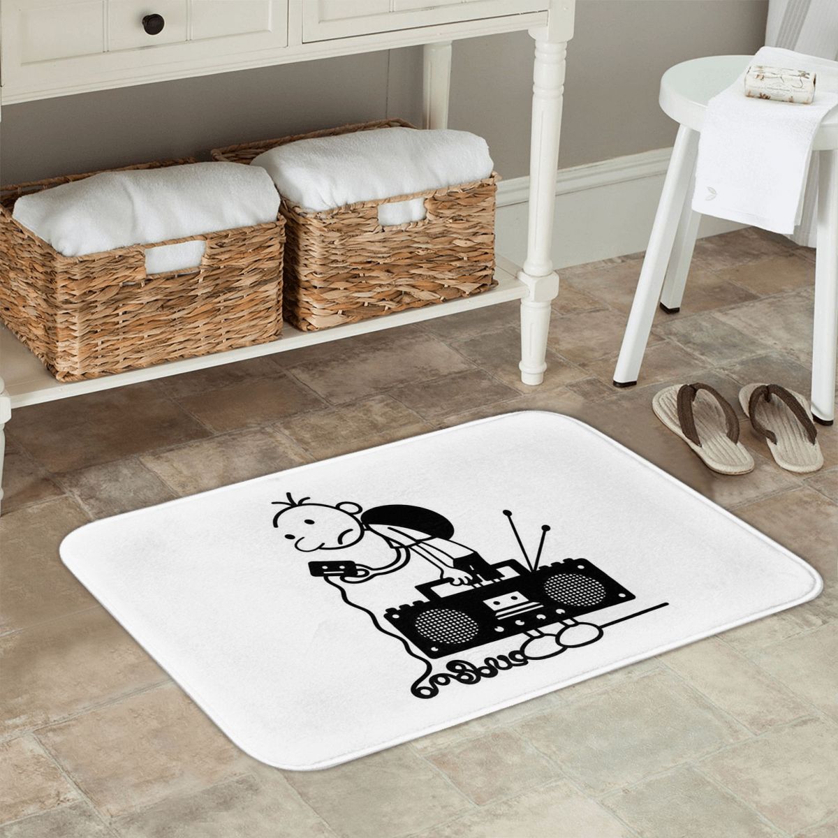 Diary Of A Wimpy Kid Group Kes - Kids Outdoor Mat Waterproof ulasan dan harga