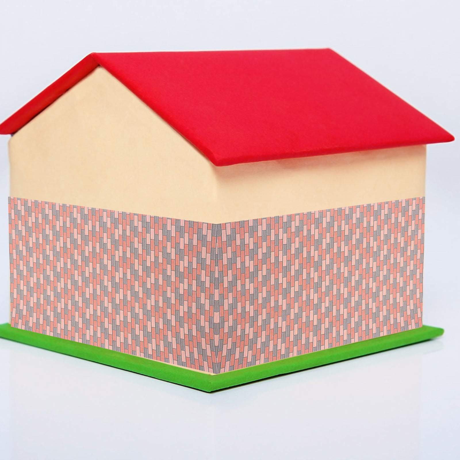 2 buah stiker dinding miniatur - Kids Outdoor Doll House ulasan dan harga