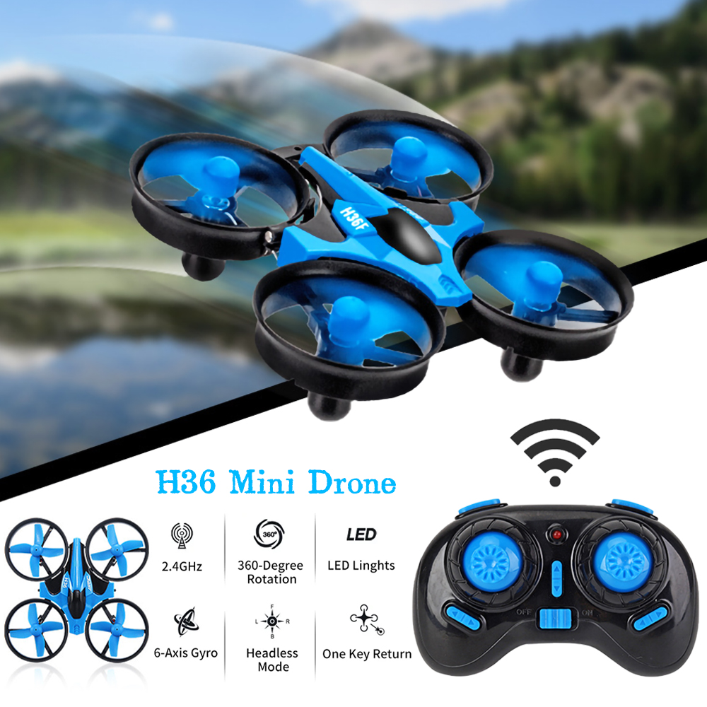 JJRC H36 Mini Drone Rc 4ch 6-A - Kids Outdoor Play Equipment ulasan dan harga