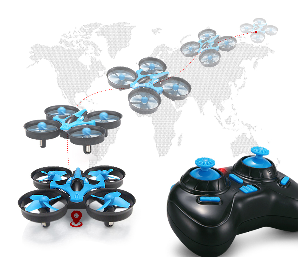 JJRC H36 Mini Drone Rc 4ch 6-A - Kids Outdoor Play Equipment ulasan dan harga