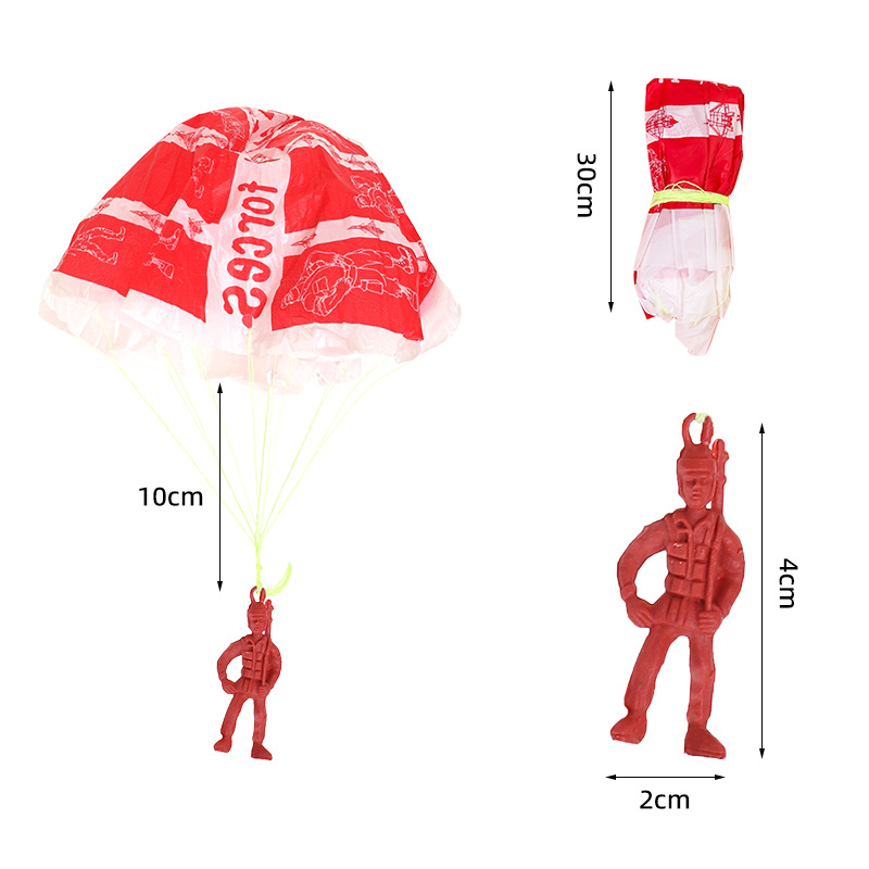10 buah mainan parasut ejeksi  - Kids Outdoor Games For Party ulasan dan harga