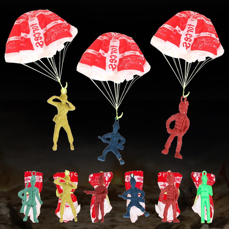 10 buah mainan parasut ejeksi  - Kids Outdoor Games For Party ulasan dan harga