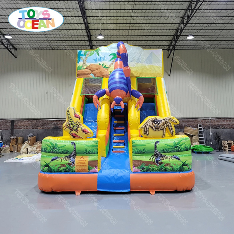 Perosotan Tiup Komersial Berku - Kids Outdoor Slide ulasan dan harga