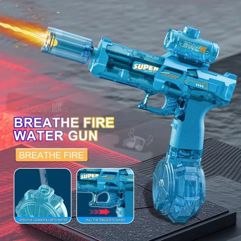 Mainan Pistol Air Listrik deng - Kids Outdoor Water Play ulasan dan harga