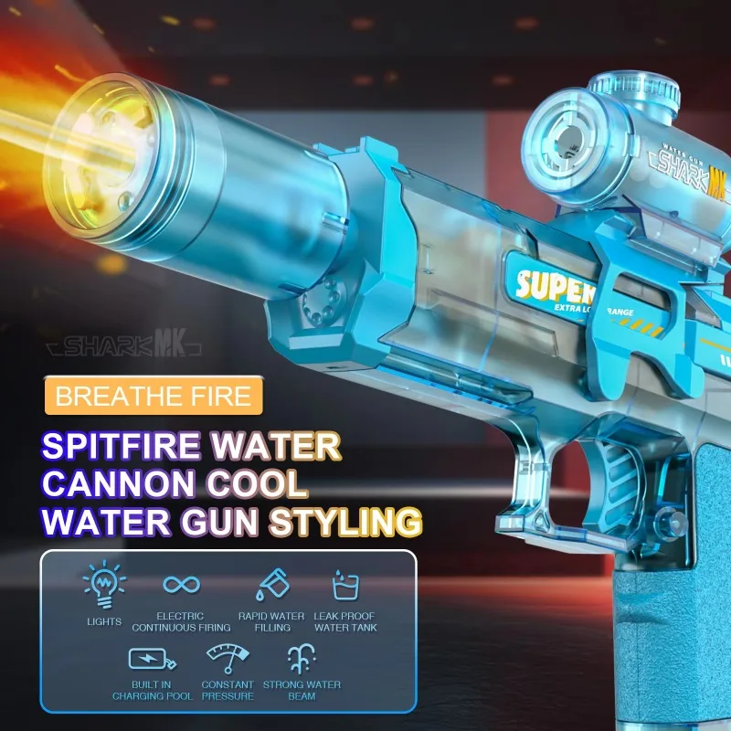 Mainan Pistol Air Listrik deng - Kids Outdoor Water Play ulasan dan harga