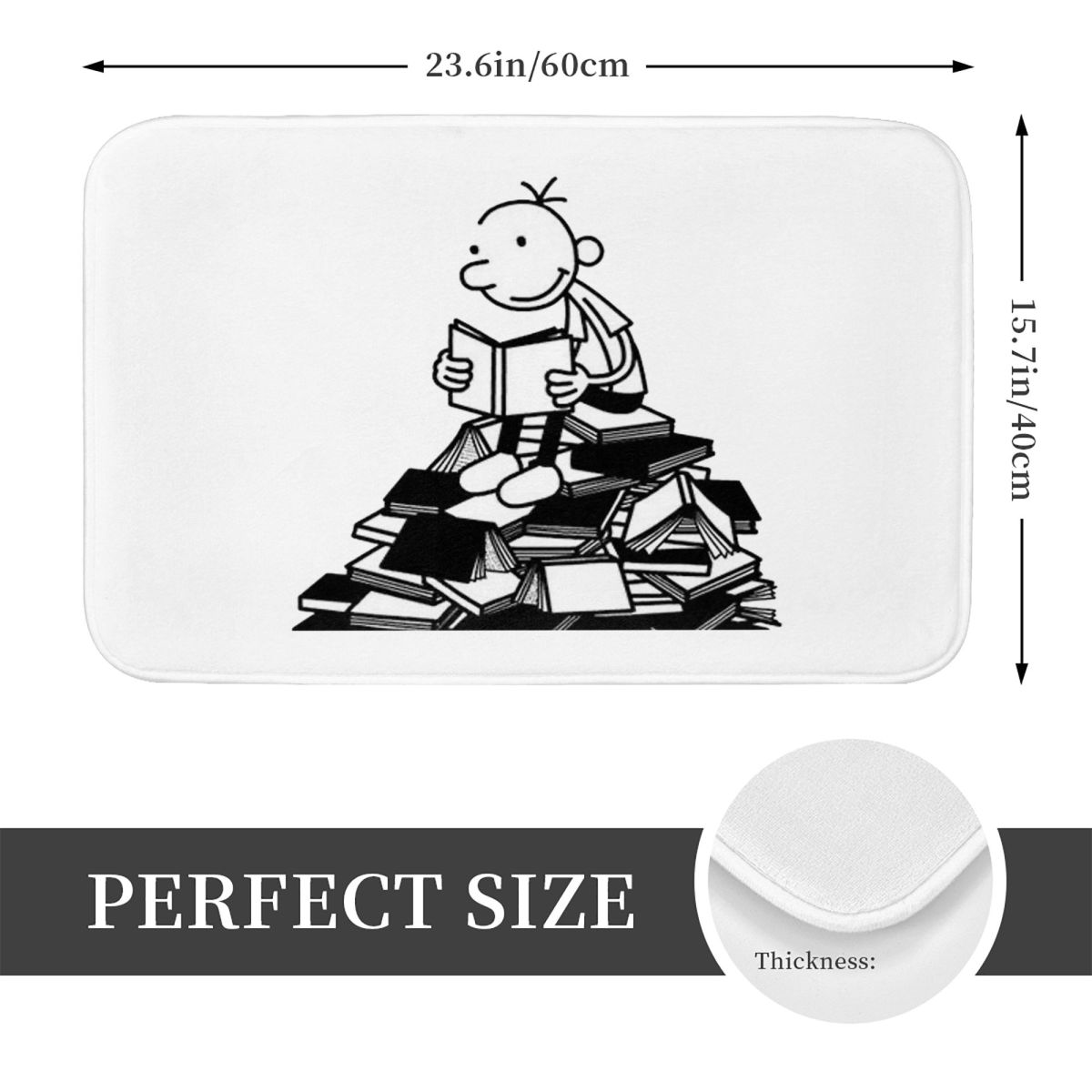 Diary Of A Wimpy Kid Keset Ant - Kids Outdoor Mat Waterproof ulasan dan harga