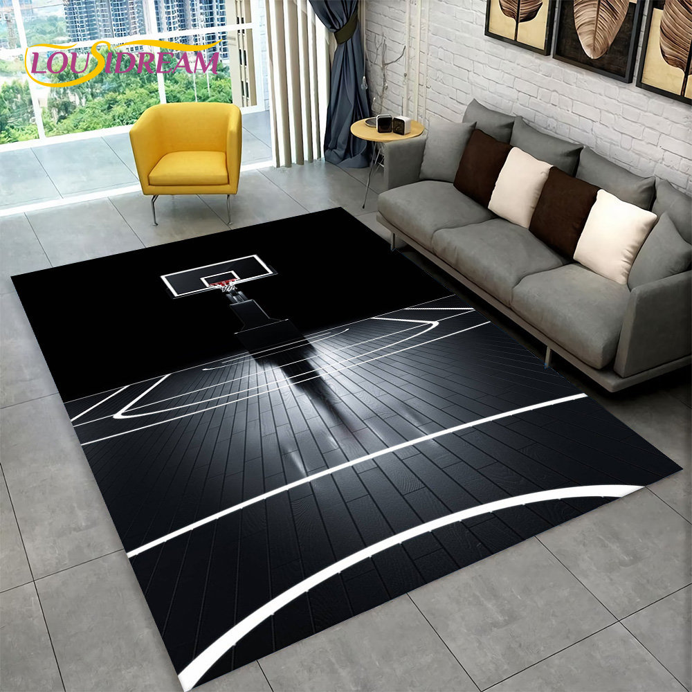 Karpet Area kartun basket 3D b - Kids Outdoor Mat Waterproof ulasan dan harga