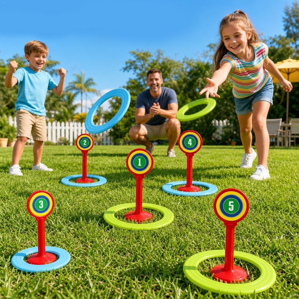 Set Permainan Plastik Anak-Ana - Kids Outdoor Games For Party ulasan dan harga