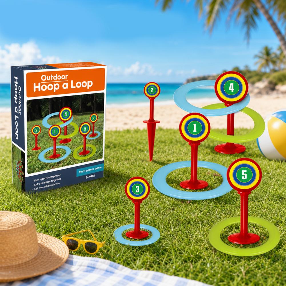 Set Permainan Plastik Anak-Ana - Kids Outdoor Games For Party ulasan dan harga