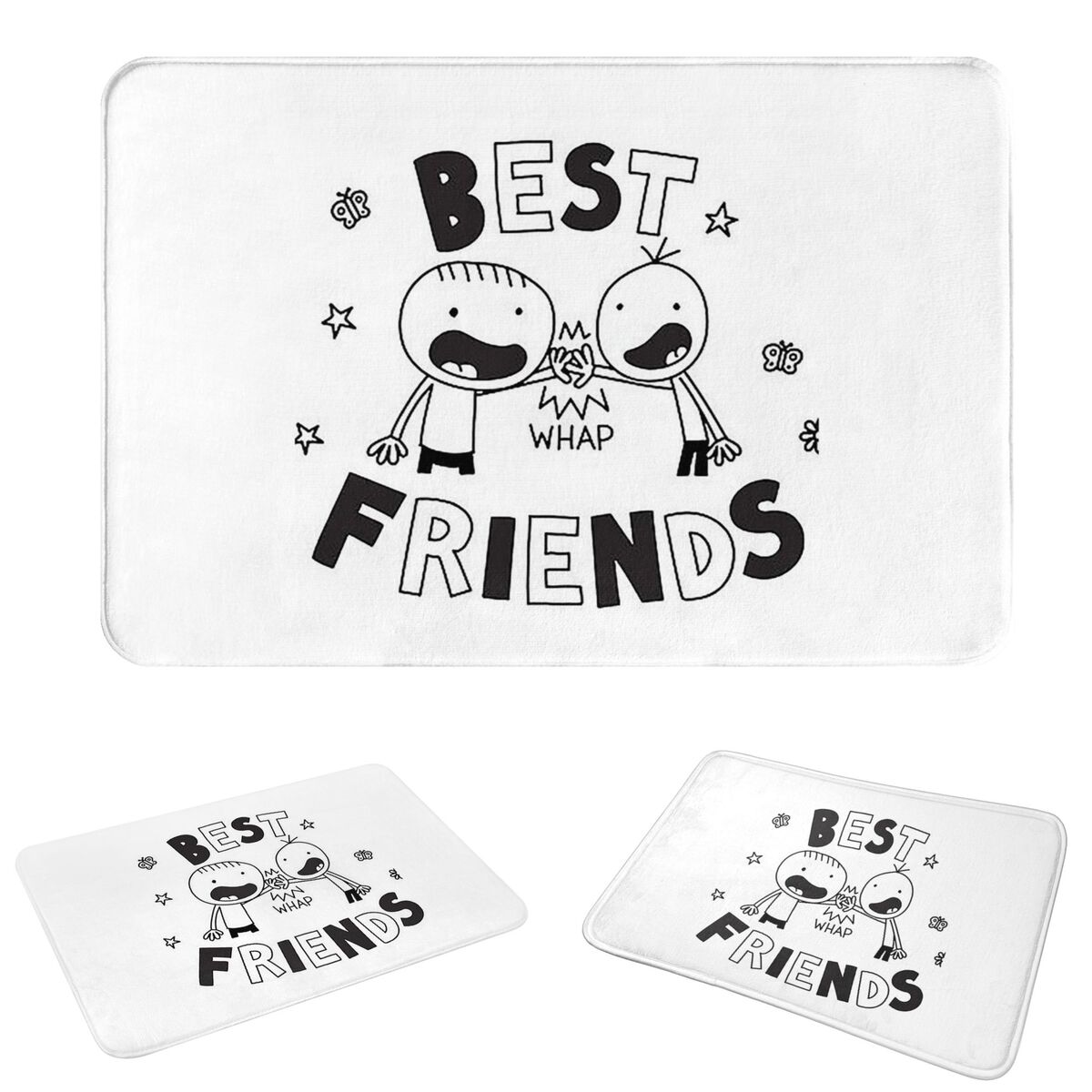 Best Friends Diary Of A Wimpy  - Kids Outdoor Mat Waterproof ulasan dan harga