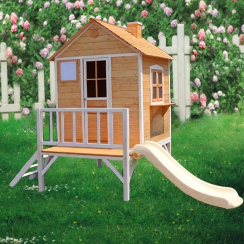 # Mainan Kayu Besar untuk Luar - Kids Outdoor Treehouse ulasan dan harga