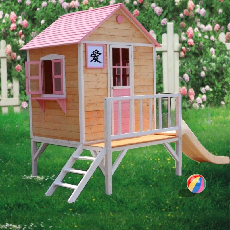 # Mainan Kayu Besar untuk Luar - Kids Outdoor Treehouse ulasan dan harga