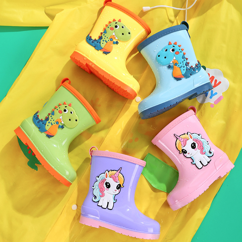Sepatu Bot Hujan Dinosaurus An - Kids Outdoor Garden ulasan dan harga