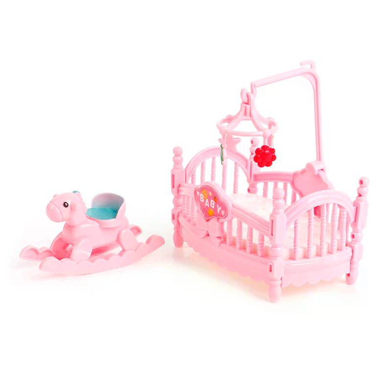 Set Tempat Tidur Bayi Miniatur - Kids Outdoor Doll House ulasan dan harga