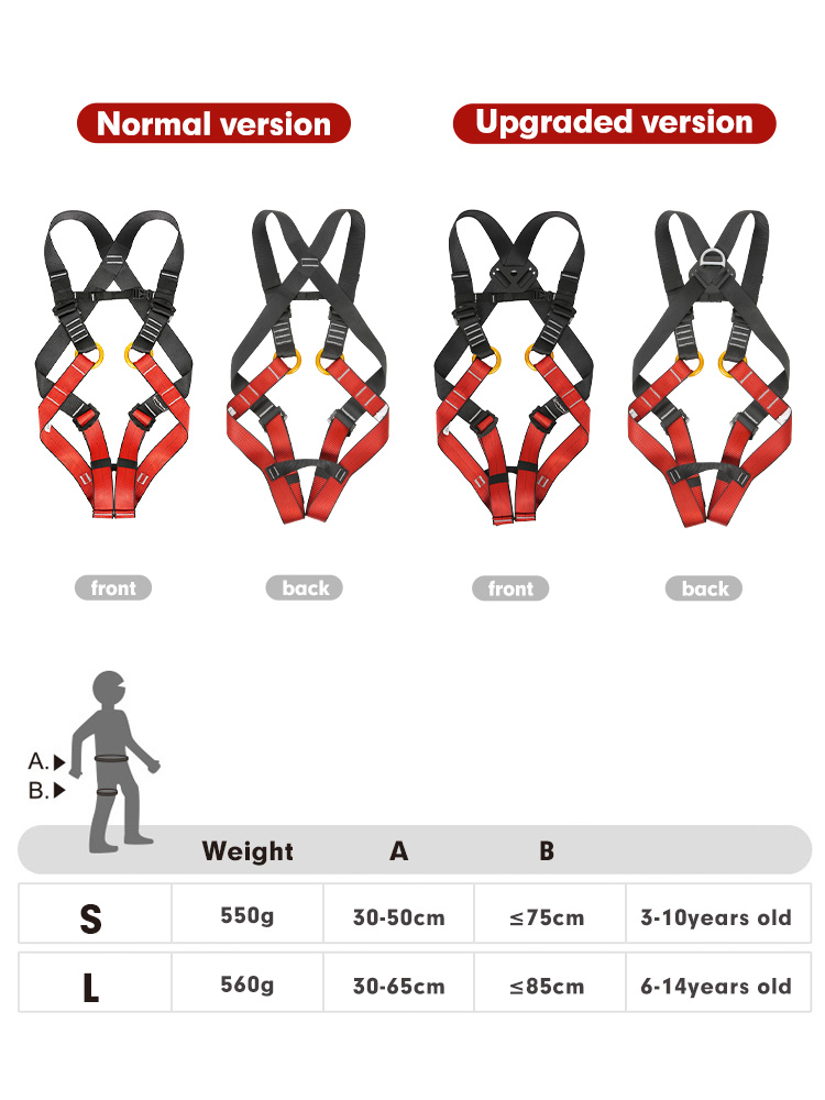 Xinda Child Full Body Harness  - Kids Outdoor Jumping ulasan dan harga