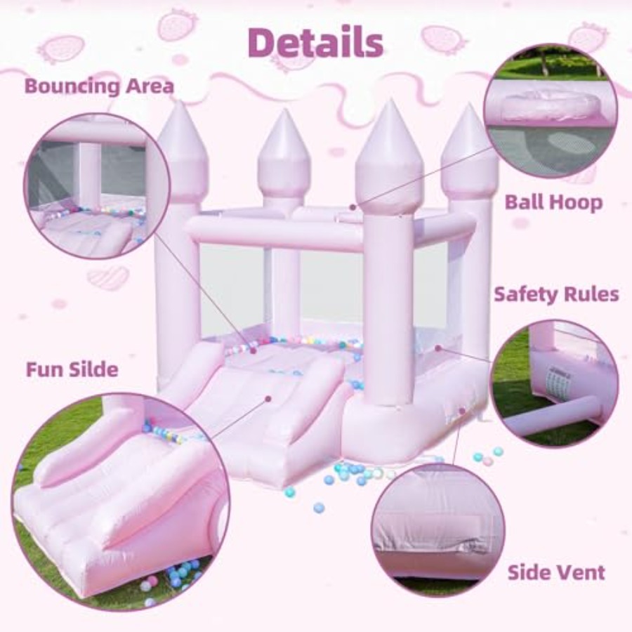 Rumah balon PVC untuk anak-ana - Kids Outdoor Slide ulasan dan harga