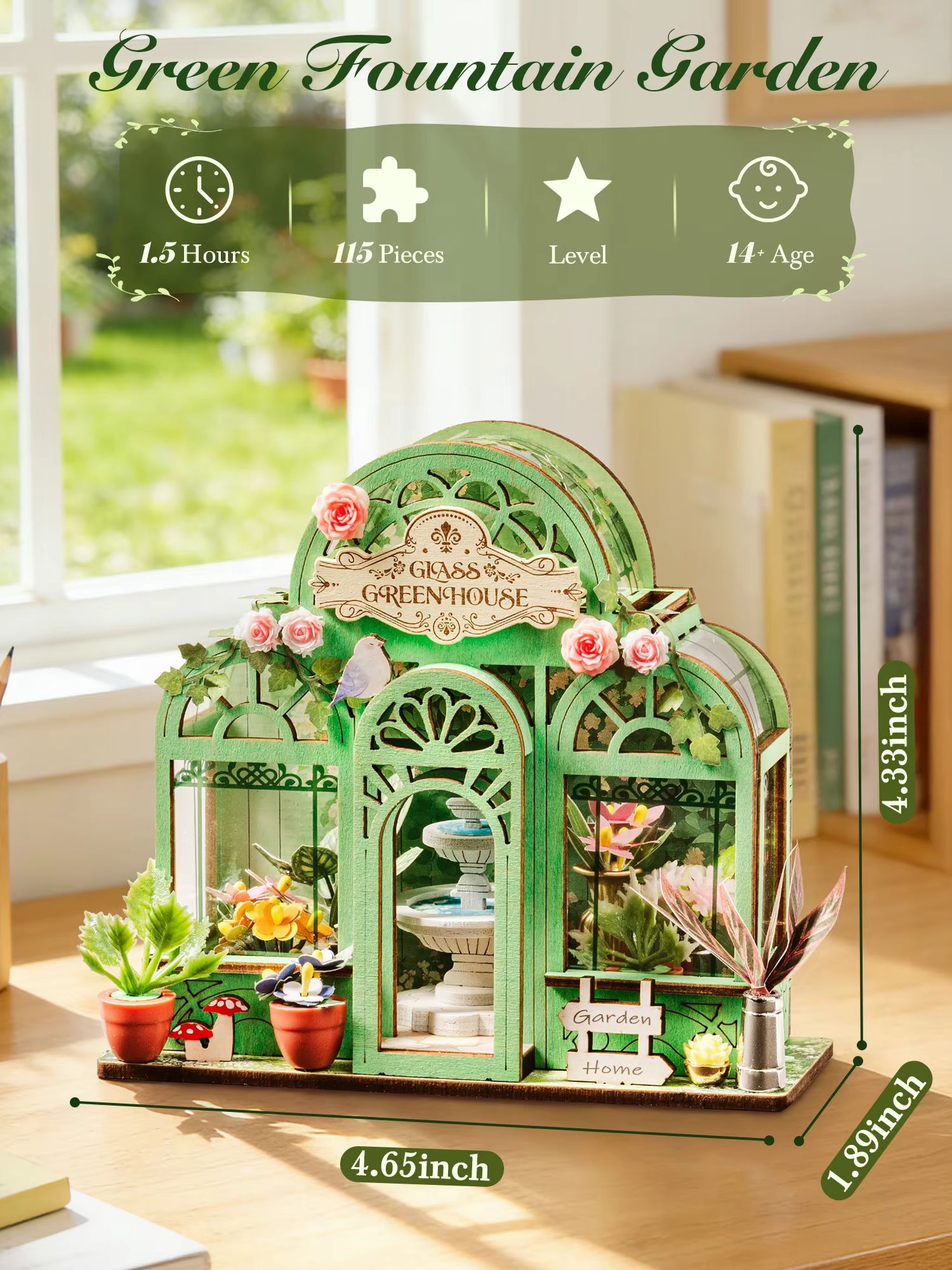 Kit Rumah Mini DIY Rolife, Tam - Kids Outdoor Doll House ulasan dan harga
