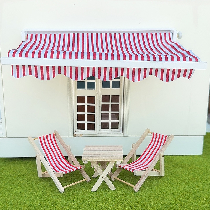 1/12 Model Tenda Simulasi Ruma - Kids Outdoor Doll House ulasan dan harga