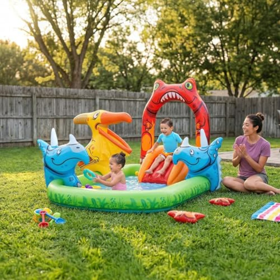 Pusat bermain air luar ruangan - Kids Outdoor Water Play ulasan dan harga