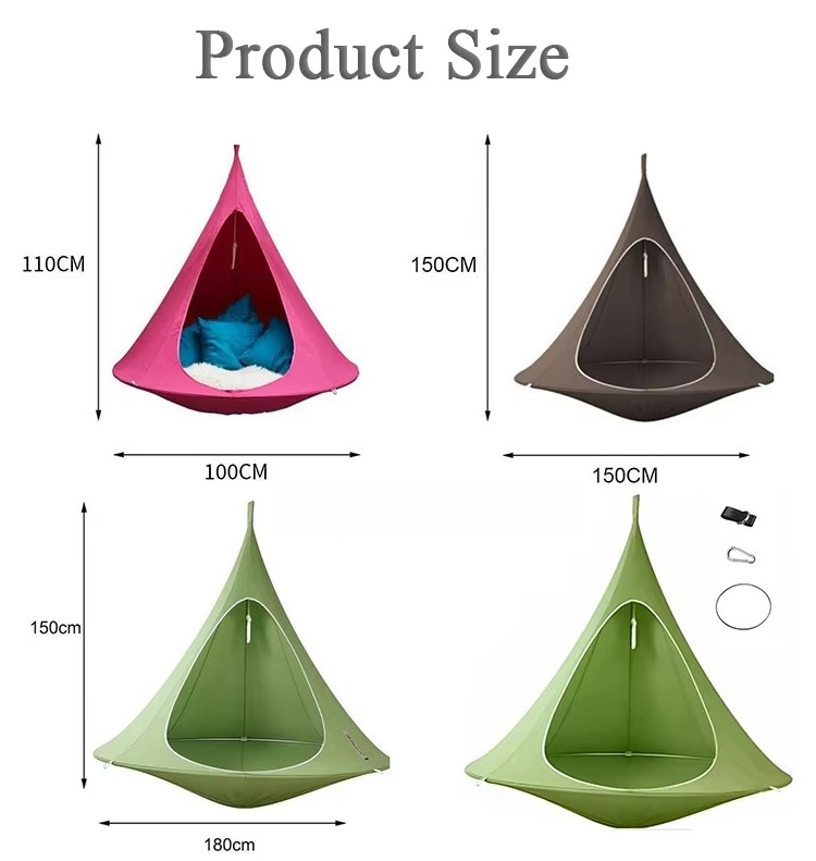 Tenda Gantung Tahan Air untuk  - Kids Outdoor Treehouse ulasan dan harga