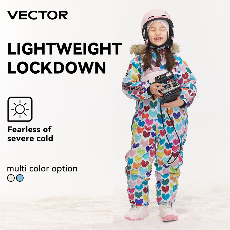 VECTOR Jumpsuit Ski satu poton - Kids Outdoor Jumping ulasan dan harga