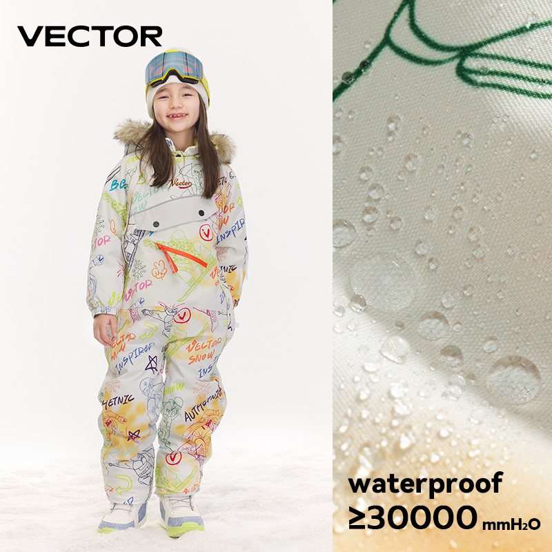 VECTOR Jumpsuit Ski satu poton - Kids Outdoor Jumping ulasan dan harga